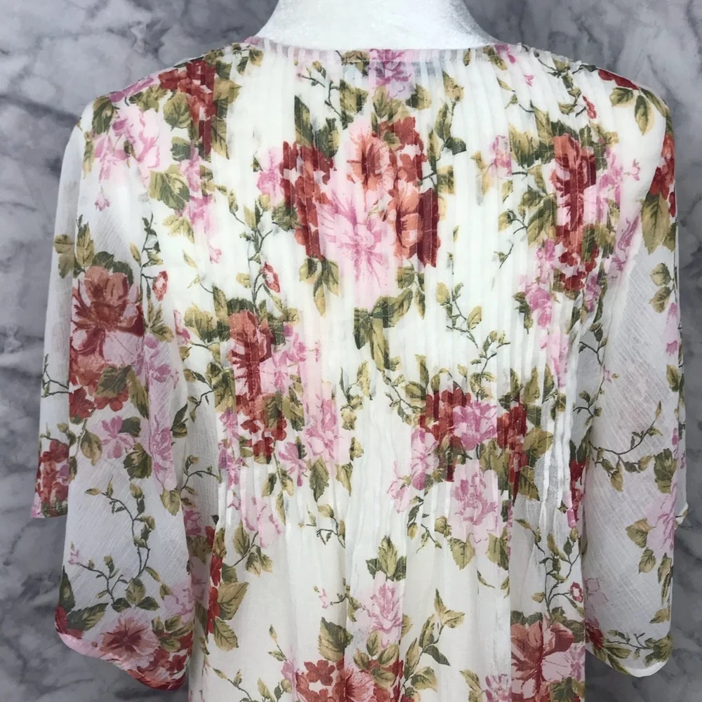 American Eagle Outfitters Sheer Kimono Duster